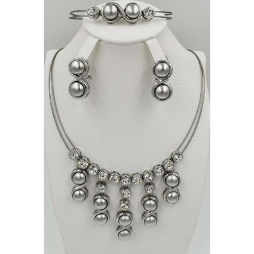 African beads jewelry set earrings for women dubai jewelry set wedding necklace earrings bracelet party jewelry free shipping