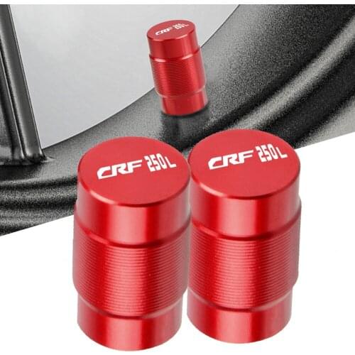 Motorcycle Vehicle Wheel Tire Valve Air Port Stem Caps Cover For HONDA CRF250L CRF 250L CRF250 L 2017 2016 2015 2014 2013 2012