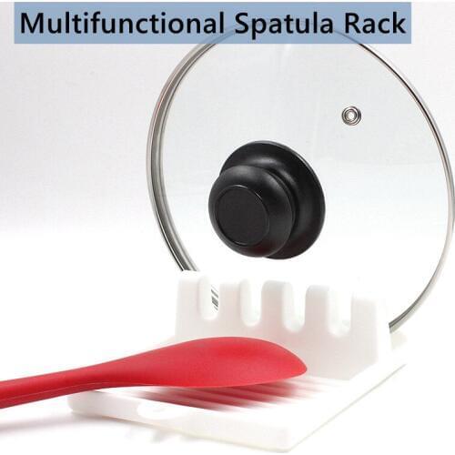 Multifunctional Plastic Spatula Rack Convenient Cooking Utensil Holder Spatula Frame Kitchen Accessories