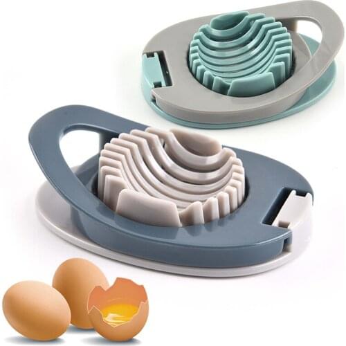 Multifunctional Egg Slicer Cutter 2 in 1 Egg Cutter Stainless Steel Fruit Slicer For Kitchen Accessories Egg Tools Kitchen Tools
