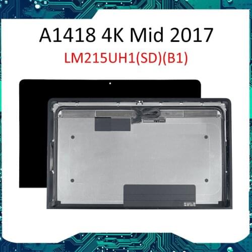 New Original A1418 4K LCD Assembly LM215UH1(SD)(B1) for iMac 21.5'' A1418 LM215UH1 SD B1 SDB1 Full LCD Screen Glass Mid 2017
