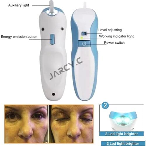 MAGLEV Plasma Pen Eyelid Lift Pen Fibroblast Plasma Pen Skin Medical Tattoo Mole Removal Machine Laser Plasma Pen With 3 needles