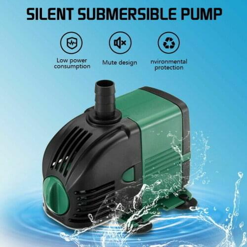 6W 24W 30W 60W Submersible Water Fountain Pump Filter Fish Pond Aquarium Water Pump Tank Fountain Garden Pump