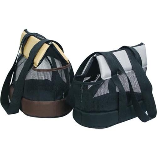 Pet Dog Carrier Backpack Breathable Mesh Slings Tote Bag Carry Rabbit Maltese Cat Travel Head Out Comfort Single Shoulder Bag