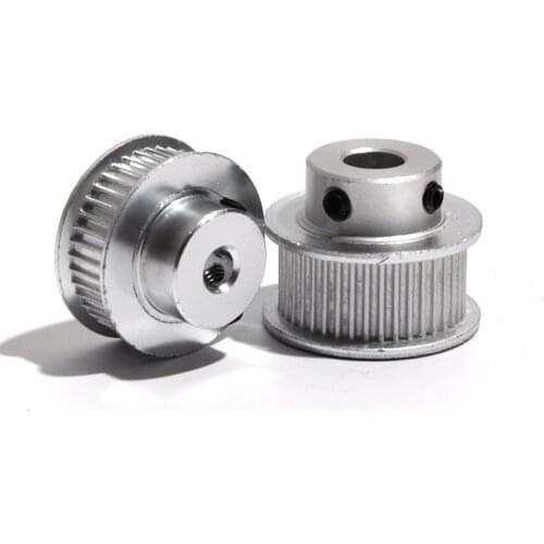 GT2 55T Timing Belt Pulley Bore 5/6/6.35/7/8/10/12/14mm 55Teeth Stepper Pulley Synchronous Pulley For 3D Printer