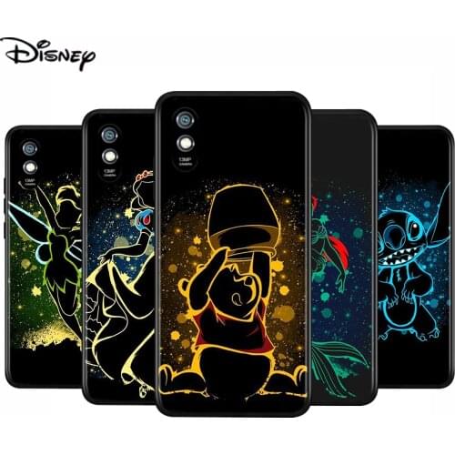 Silicone Cover Elsa Ariel Princess Fox For Xiaomi Redmi 9 9T 9C 8 7 6 Pro 9AT 9A 8A 7A 6A S2 5 5A 4X GO Phone Case