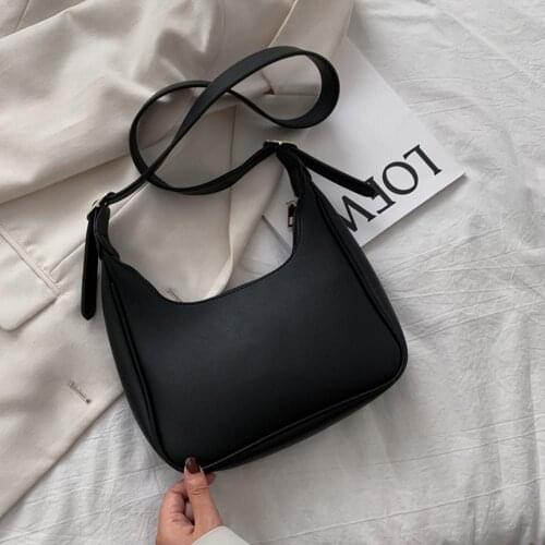 Women Crescent Crossbody Bag Causal Luxury Handbags Women Bags Designer Luxury Brand Female Shoulder Messenger Bag