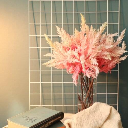 Wedding decorations colorful pampas grass flowers fashionable bouquets artificial flowers fake flowers Easter decoration