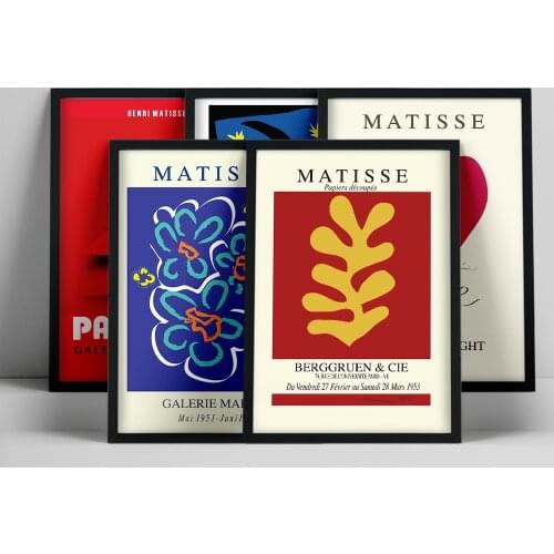 Vintage Henri Matisse Retro Love Posters And Prints Abstract Figure Wall Art Canvas Painting Pictures For Living Room Home Decor