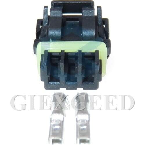 2 Sets 2 Pin 52117-0241 Auto Rearview Mirror Turn Signal Wiring Terminal Connector Automobile Unsealed Cable Harness Socket