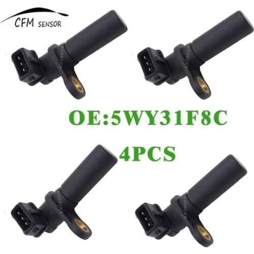 4pcs New Camshaft Position Sensor 5WY31F8C CPS For Peugeot Citroen Hyundai Kia Samand