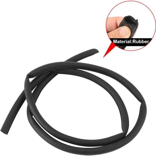 B Z P D Type Seals Car Door Protector Door Guard Noise Insulation Soundproof Car Door Seal Strip Auto Rubber Door Sealing Strips