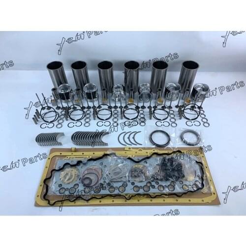 Free Shipping DL06-0478B Cylinder Liner Kit With Gasket Set Bearing&Valve Train For Doosan Engines