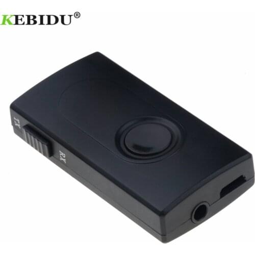 KEBIDU Bluetooth V4.2 Transmitter Receiver Wireless A2DP 3.5mm Adapter Stereo Audio Dongle For TV Car /Home Speakers MP3 MP4