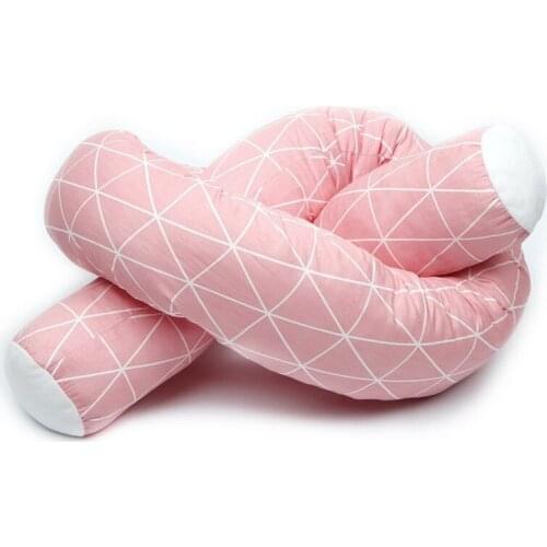 Baby Anti-collision Pillow Bedside Soft Baby Bed Child Newborn Cradle Bumper Long Pillow Child Bed Fence Bumpers