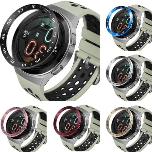 Stainless Steel Bezel Ring Case for Huawei Watch GT2e Bezel Styling Frame Protection Case Cover