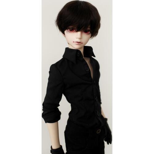New Arrival 1/3 1/4 BJD Doll Black Clothes For Bjd Dolls Toys Clothes Include Shirt+Pants