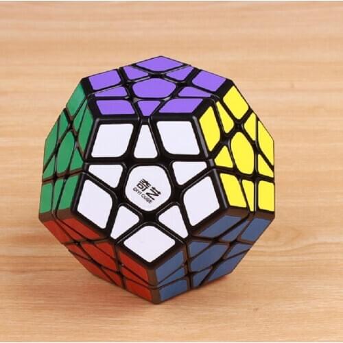 QIYI megaminxeds magic cubes stickerless speed professional 12 sides puzzle cubo educational toys for children