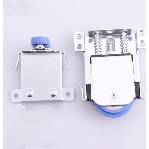 Sliding door single wheel roller Vintage wardrobe shift door wheel sliding roller pulley for furniture closet thickening steel