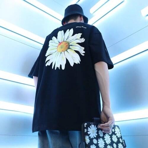 Retro Dark Horror Gesture Printing Large Size Loose Trend Fat Tide T-shirt Short Sleeve for Men and Women