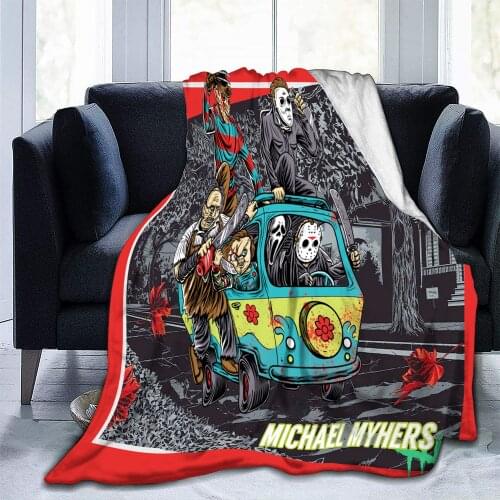 SHUIHAN Fleece Blankets On The Sofa