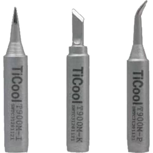 TiCool 936 Universal Flying Wire Soldering Iron Tip Straight Tip Curved Tip Small Knife Tip Is Suitable For Mobile Repair Tools