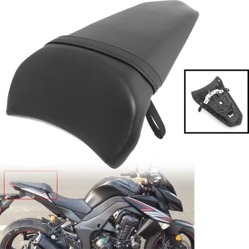 Motorcycle Rear Pillion Passenger Seat Saddle Pad Cushion For Kawasaki Ninja 650 EX650 ER-6F 2017-2019