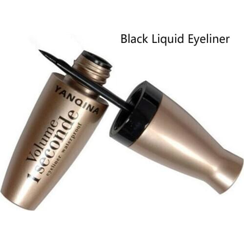 1pc Black Brown Liquid Eyeliner Pencil Soft Smooth Hard Head Waterproof Long Lasting Quick Drying Eye liner Pen