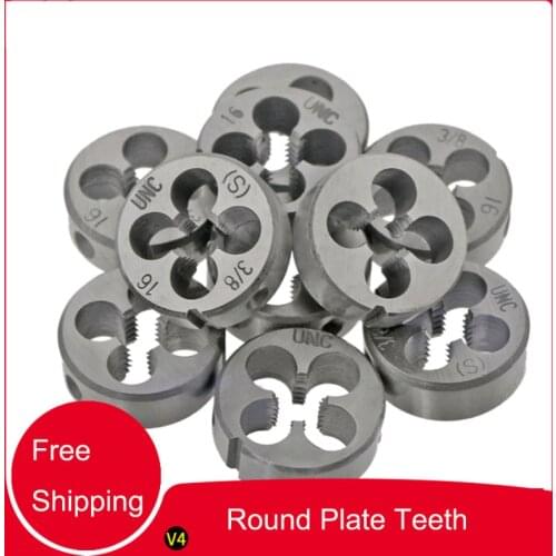 UNC ASME Round Plate Teeth /BSW BS Round Plate Teeth 4#6#8#10#1/8 5/32 3/16 1/4 5/16