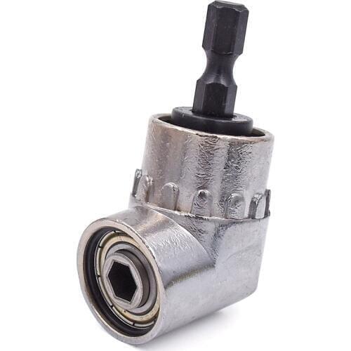 105 Degree Angle Screwdriver Adapter 1/4" Hex Shank Screwdriver Bits For Power Drill Electric Screwdriver Accessories