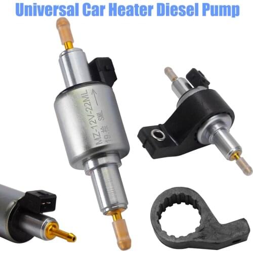 12V Vehicle Diesel Fuels Air Parking Heat Pump 1KW-5KW Universal Car Heater Oil Fuel Diesel Pump Bracket Holder Auto Accessories