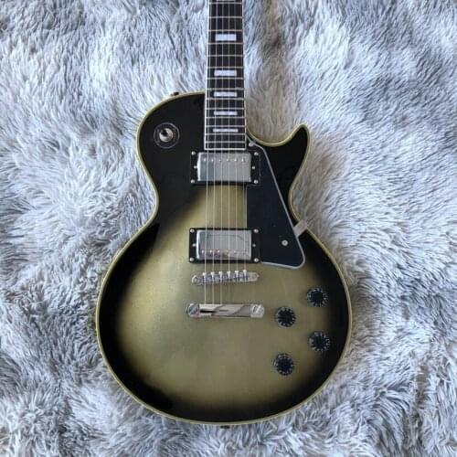 2021 electric guitar,Solid Mahogany body New arrive Silverburst Electric Guitar, High quality beautiful and cool