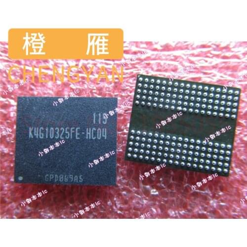 4piece)100% test very good product K4G10325FE-HC04 K4G10325FE HC04 BGA reball balls Chipset