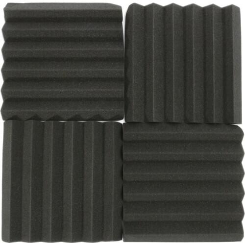 8 Pcs Sound Insulation Foam Acoustic Foam Sound Treatment Studio Room Absorption Wedge Foam