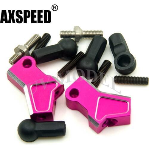 AXSPEED Aluminum Front Upper Arm Set For Sakura D4 AWD Hop Up Parts