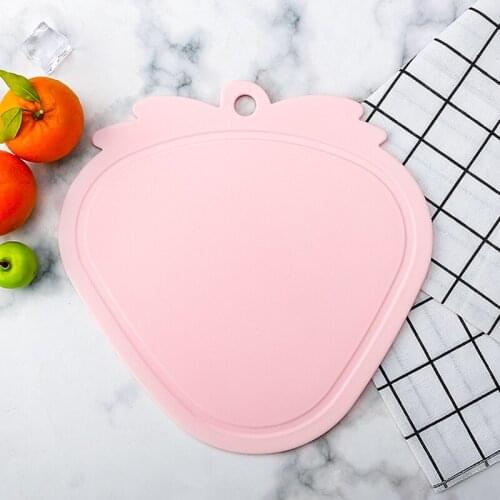 Childrens food supplement plastic Chopping Board Baking Kitchen Vegetable Plastic Cutting Board Worktop Strong