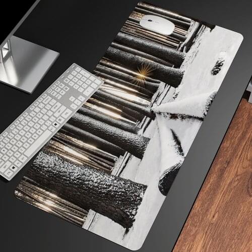 XXL Forest Series Interstellar Beautiful Cute Printing Mouse Pad Desk Pad Anime Pad Computer Player Mouse Pad PC Keyboard Mats