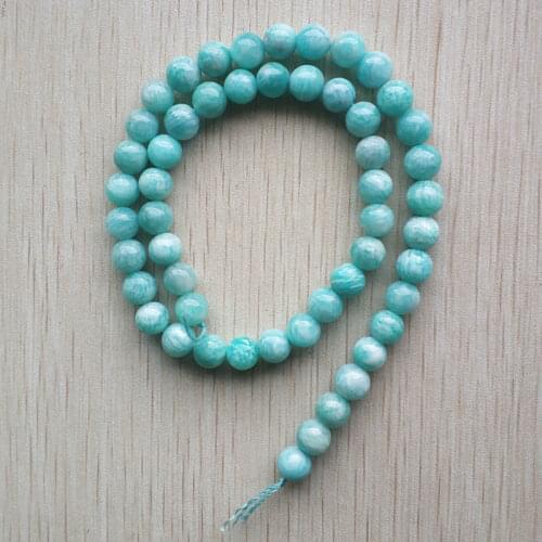 8mm Natural amazonite round loose stone beads for Handcrafted Necklaces Bracelets jewelry Wholesale 50pcs/lot free shipping
