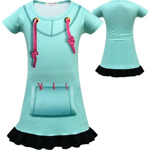 Baby Girls Summer Dresses Kids Costumes Cosplay For Halloween Party Frocks Roupa Infantil Toddler Vestidos Little Girls Clothing