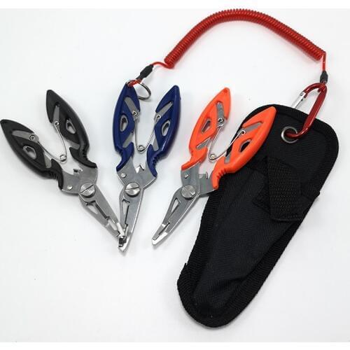 Multi-Function Fish Pliers Wire Cutter Occlusai Take Hook Open Loop Change Hook Lur Pliers