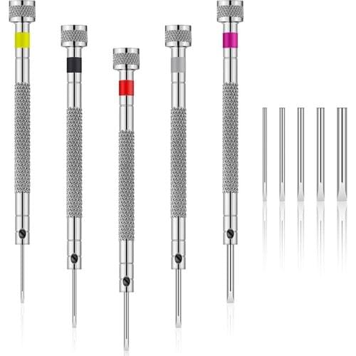 10 Pieces Mini Precision Jewelry Screwdriver Set for Watch Repair Eyeglasses Repair Jewelry Work Electronics Repair