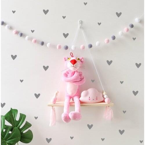 25PCs/Pack Love Heart Wall Stickers Decal Children Kids Baby Bedroom Decoration Poster Home Decor Cute Girl Room kawaii Decor