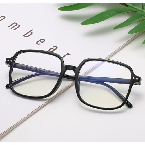 2020 New Oversized Anti Blue Light Computer Eyewear Frame For Women&Men Square Optical Spectacle Glasses Eyeglasses Frame Unisex