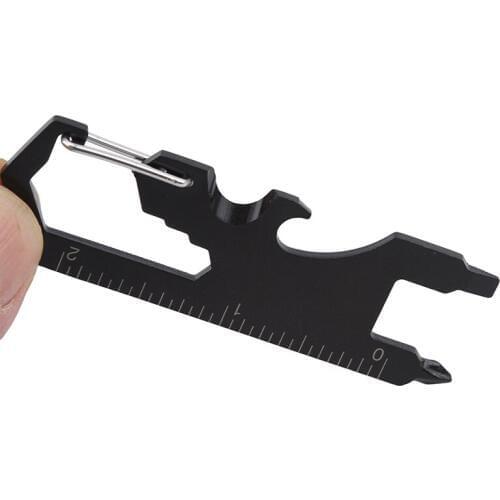 Outdoor Multi-function Tool Card Opener Keychain With Multi-purpose Gadgets Outdoor Tools