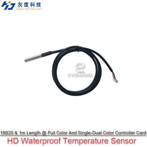 Led display screen controller card DS18B20 waterproof temperture sensor for huidu card