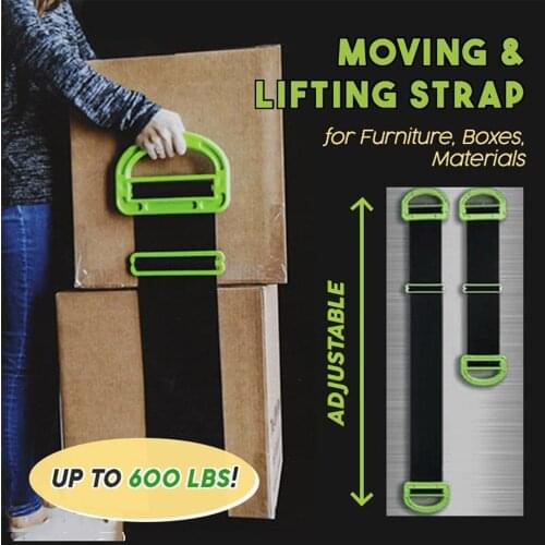 Furniture Moving Straps Wrist Forearm Forklift Lifting Moving Straps For Carrying Furniture Transport Belt Rope Heavy Cord Tools