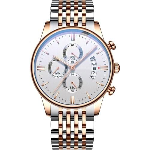 Dropshipping women vintage strap rose gold luxury brand quartz watches