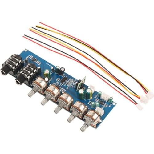 PT2399 Audio Amplifier Board for Karaoke Reverb Board Microphone Preamplifier Board Single Power Supply DIY Accessories