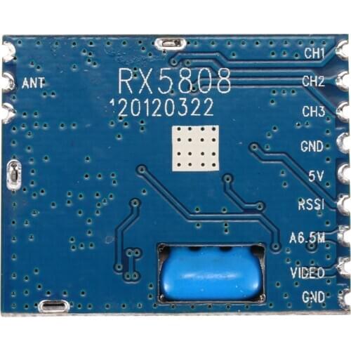 RISE-5.8G FPV Mini Wireless o Video Receiver Module RX5808 for FPV System RC Helicopter RC Parts