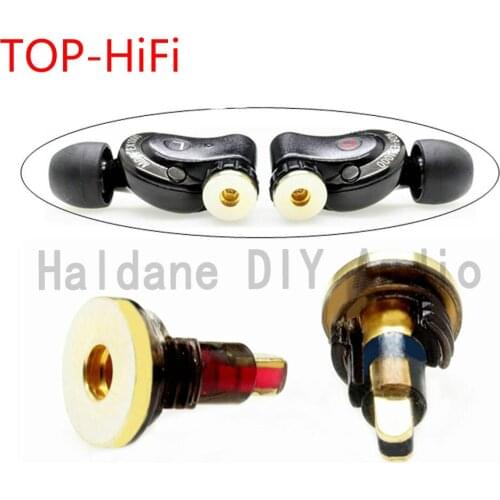 TOP-HiFi pair Headphone Plug for EX600 EX800 EXK EX1000 Male to MMCX Female Converter Adapter